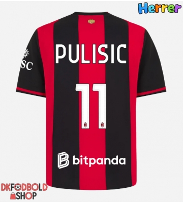 AC Milan Christian Pulisic #11 Hjemmebanetrøje 2026-27 Kort ærmer AC Milan Christian Pulisic #11 Hjemmebanetrøje 2026-27 Kort ærmer